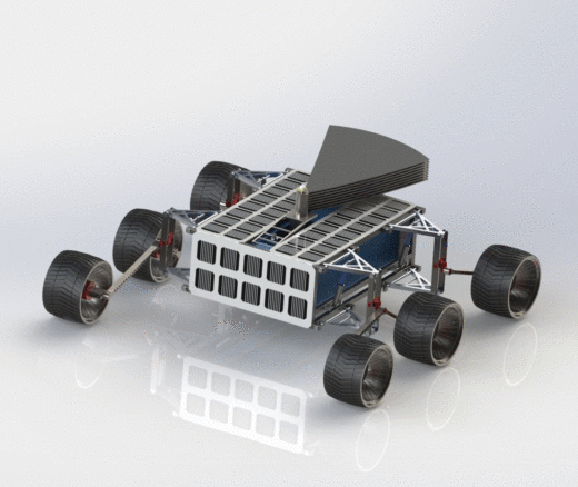 Lunar TORCH太阳能电动月球车缩略图